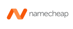 شعار شركة Namecheap لحجز النطاقات والاستضافة